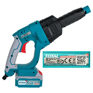 Hidrolavadora Inalámbrica TOTAL 20V 25Bar 132L/H - TPWLI20084