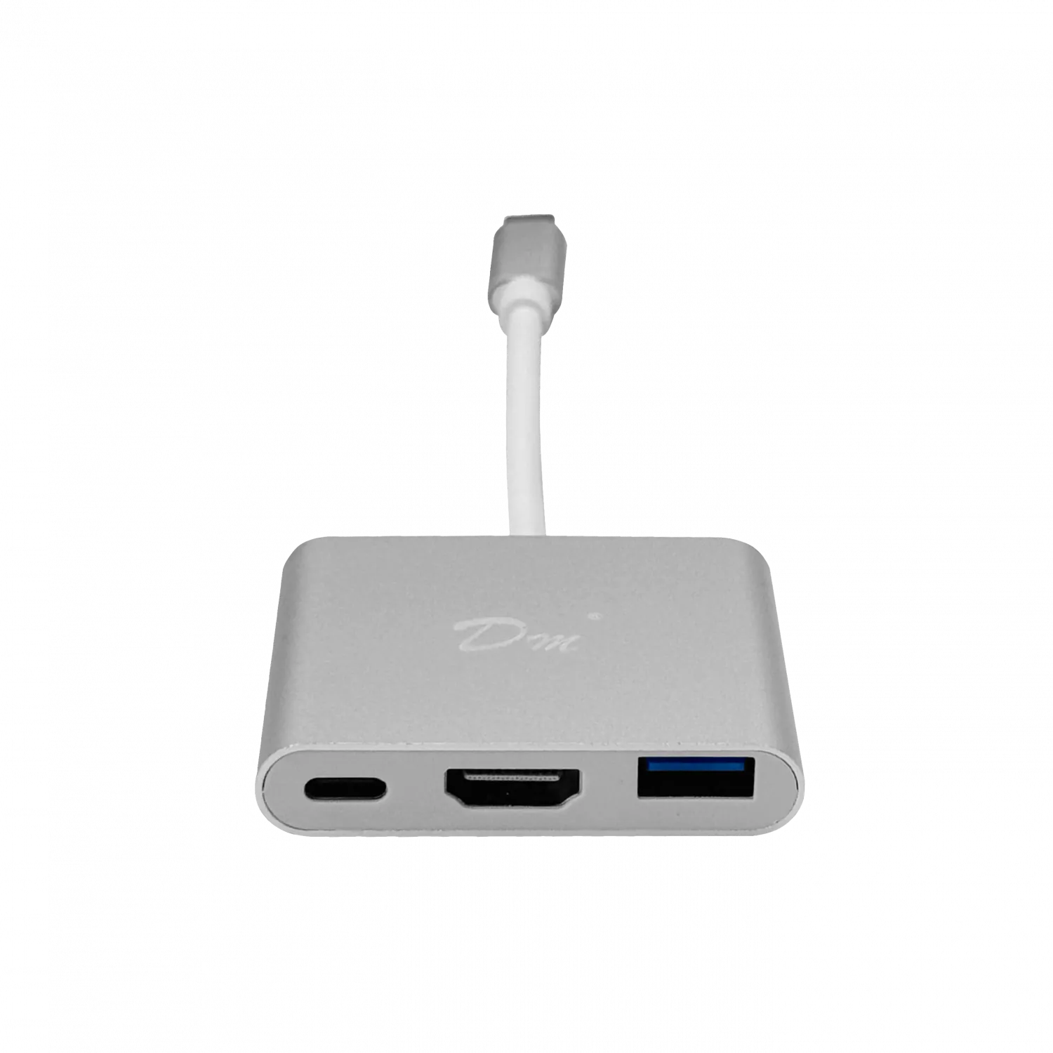 Adaptador USB-C Macho a HDMI Hembra con USB-A Hembra y USB-C Hembra 1