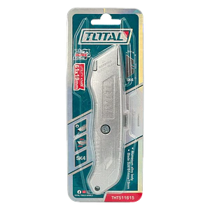Cuchillo Aluminio cartonero 61x19mm Total THT511615