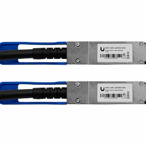 Cable Directo Ubiquiti UACC-DAC-QSFP28-0.5M 100Gbps QSFP28 50cm PVC