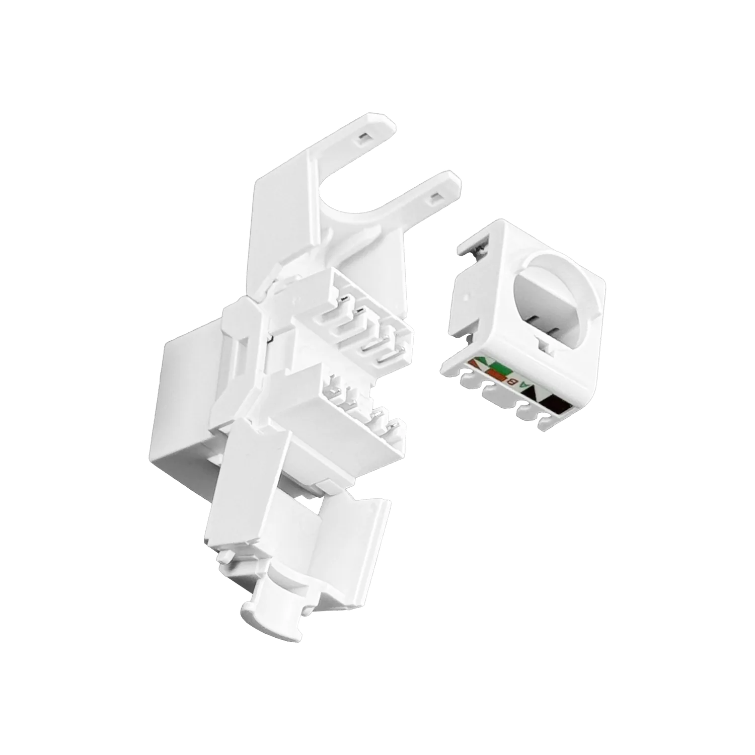 Acoplador Keystone Cat6 Ubiquiti 1 unidad, Ubiquuiti UACC-Keystone-Jack-C6 1