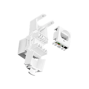 Acoplador Keystone Cat6 Ubiquiti 1 unidad, Ubiquuiti UACC-Keystone-Jack-C6