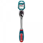 Llave tipo Chicharra TOTAL, 1/2-pulgadas, 45-dientes, Largo-260mm CR-V  - Miniatura 1