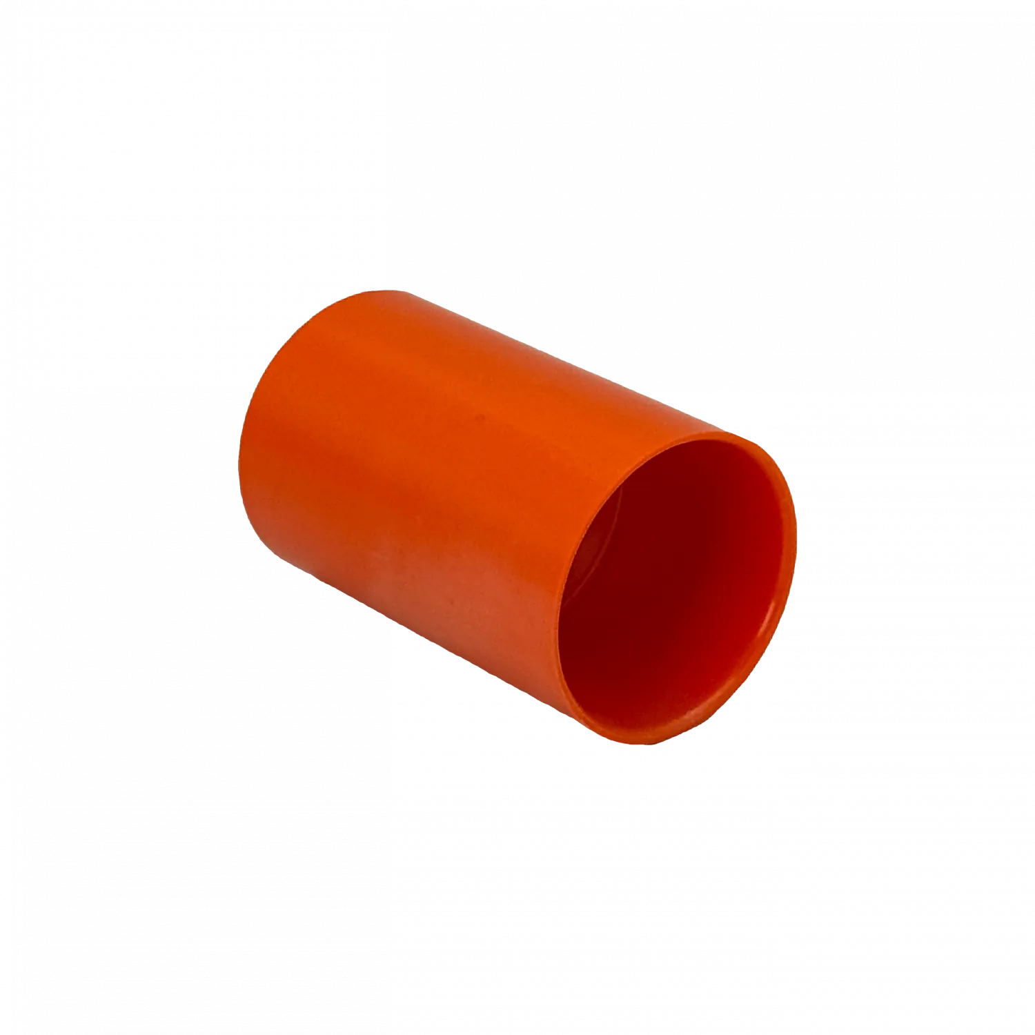 40mm Copla PVC para Tubo Naranjo Certificacion SEC 1