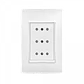 BTICINO Armado Bornera 3-ENCHUFES-10A-NACIONAL 250V Blanco LUZICA - Miniatura 1