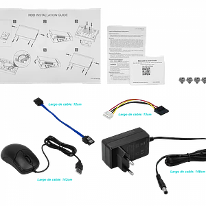 Grabador híbrido 4 canales IP Dahua XVR-IP 5104-IP / AHD 5 MP