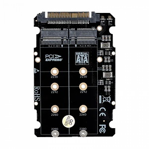 Adaptador M.2 SSD a U.2 SFF-8639 Compatible NVMe y NGFF