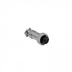 6-pin Hembra Volante Conector GX16 Soldable Aviacion