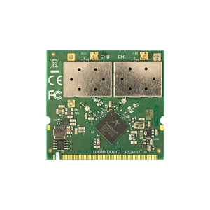 Tarjeta MiniPCI MikroTik R52HnD - Doble Banda 2.4/5 GHz, Alta Potencia, 802.11a/b/g/n
