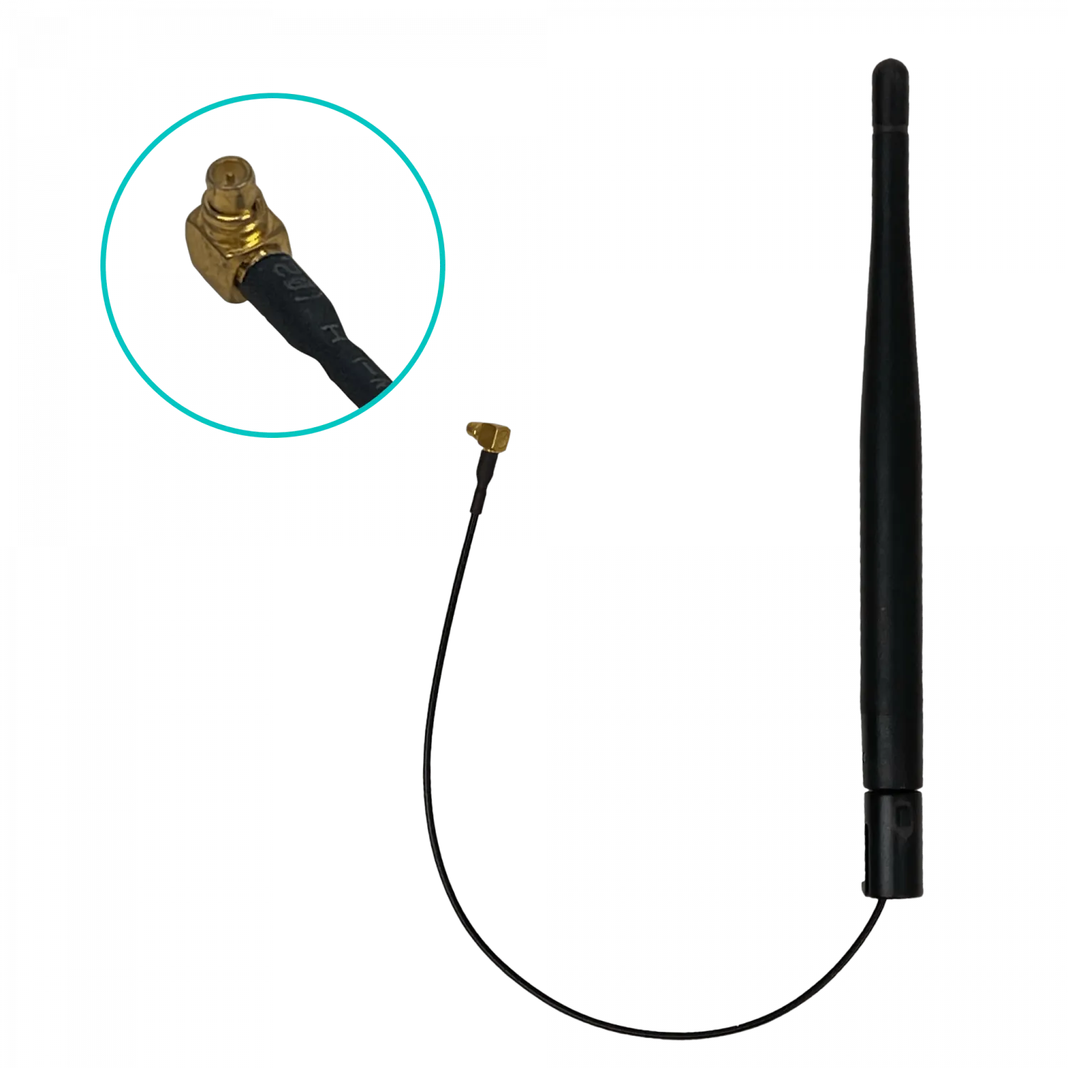 Antena Omni MikroTik ACSWIM 2.4/5 GHz, 4dBi con Conector MMCX 1