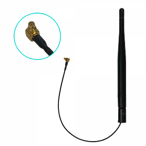 Antena Omni MikroTik ACSWIM 2.4/5 GHz, 4dBi con Conector MMCX