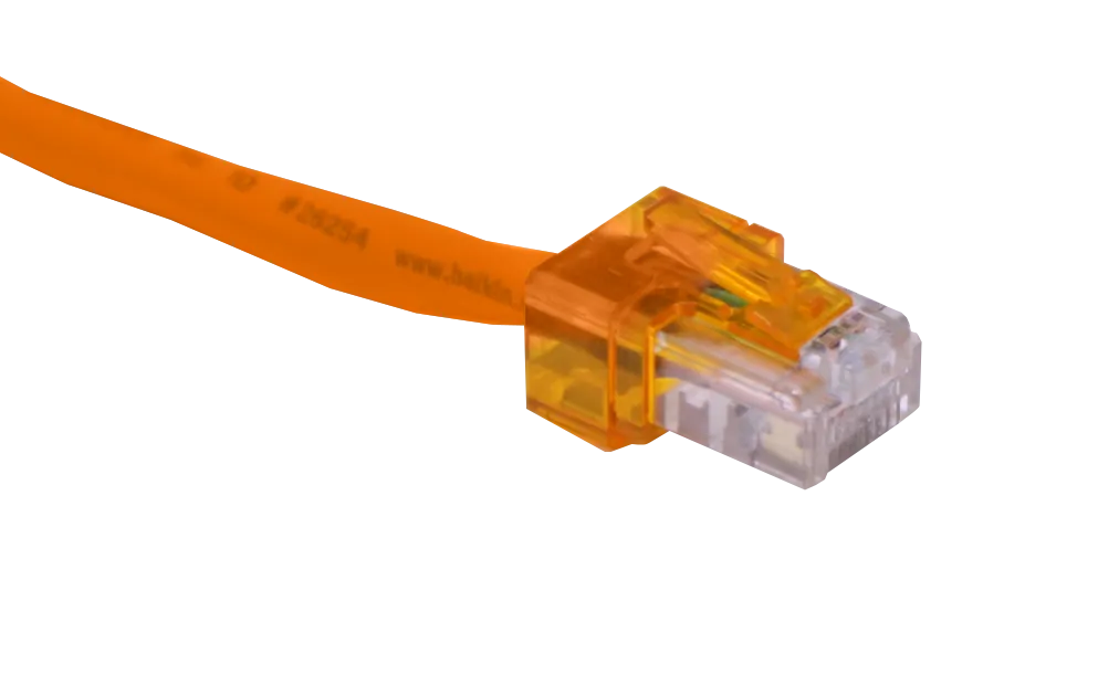 Mini Capuchón Reparador LINKMADE Naranjo RJ45 Bolsa 10u 1