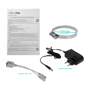 Antena CPE MikroTik DISC Lite5 - 5 GHz, 21 dBi, 600 MHz
