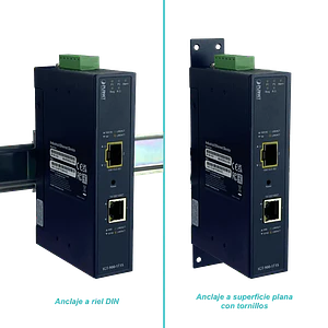 PLANET Industrial RielDin Admin SFP 1-1000 Media Converter req9-48VDC