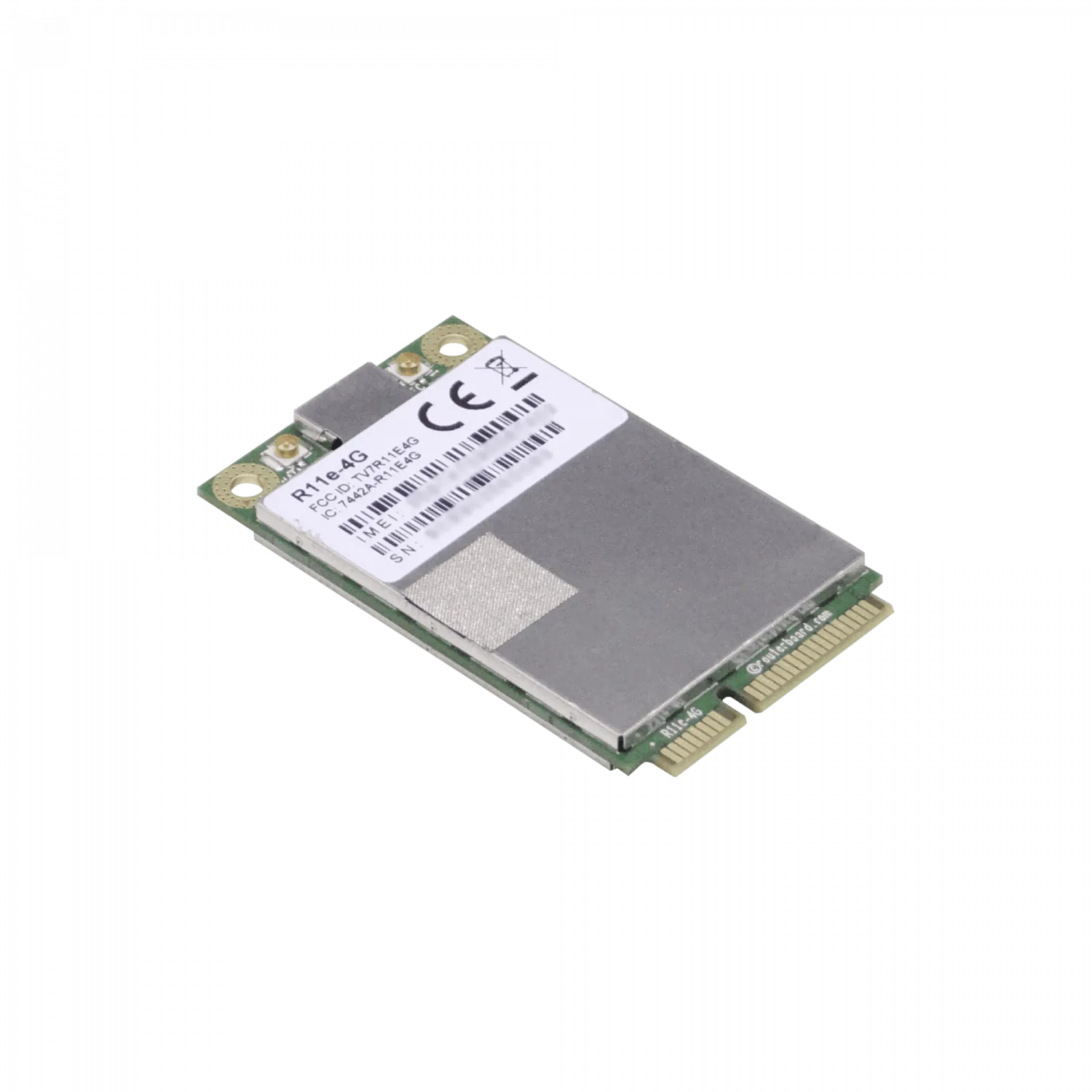 Tarjeta miniPCI-e MikroTik R11e-4G - Módulo LTE Cat 4 para Conectividad 4G 1