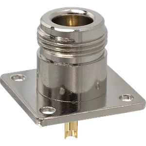 Conector NHC4 N-Hembra Soldable para Panel o Chasis