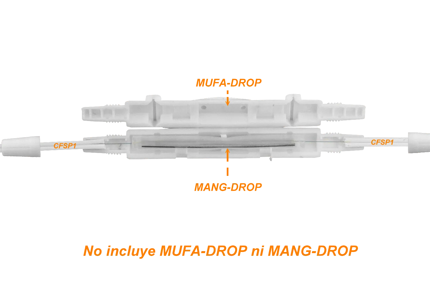 Cable de Fibra Óptica Monomodo 1 Fibra G652D LSZH Drop Interior 3x2mm - CFSP1 1