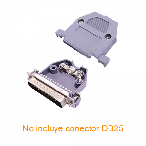 Capucha Plástica para Conector DB25 con Tornillos DB25-CAP