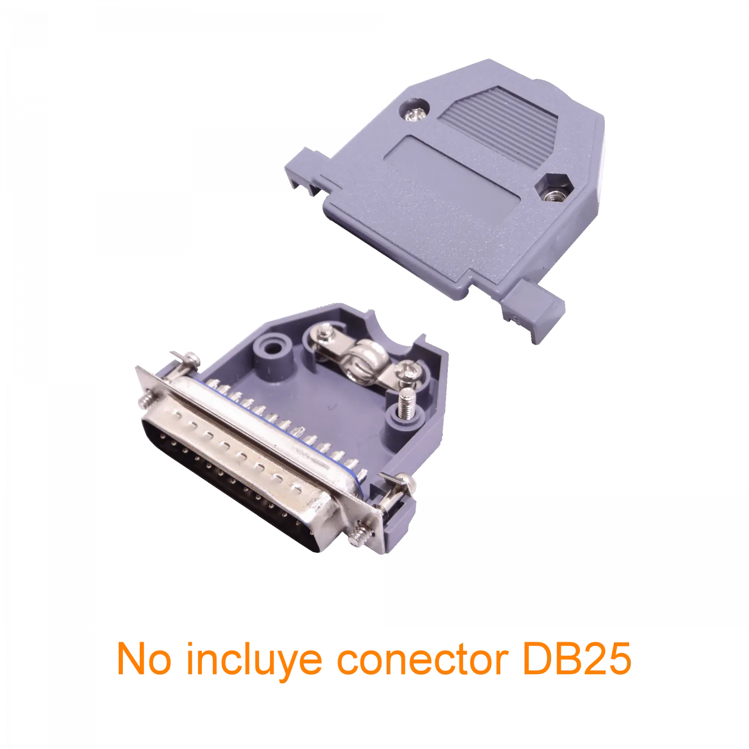 Capucha Plástica para Conector DB25 con Tornillos DB25-CAP 1