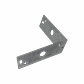 Flanche en-L c/Angulo 210x210x65x4mm para Anclaje de Vientos - Miniatura 1