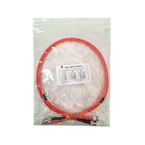1mt LC-ST OM1 MultiModo MM Duplex Jumper Fibra 3.0mm 62.5/125um LSZH 