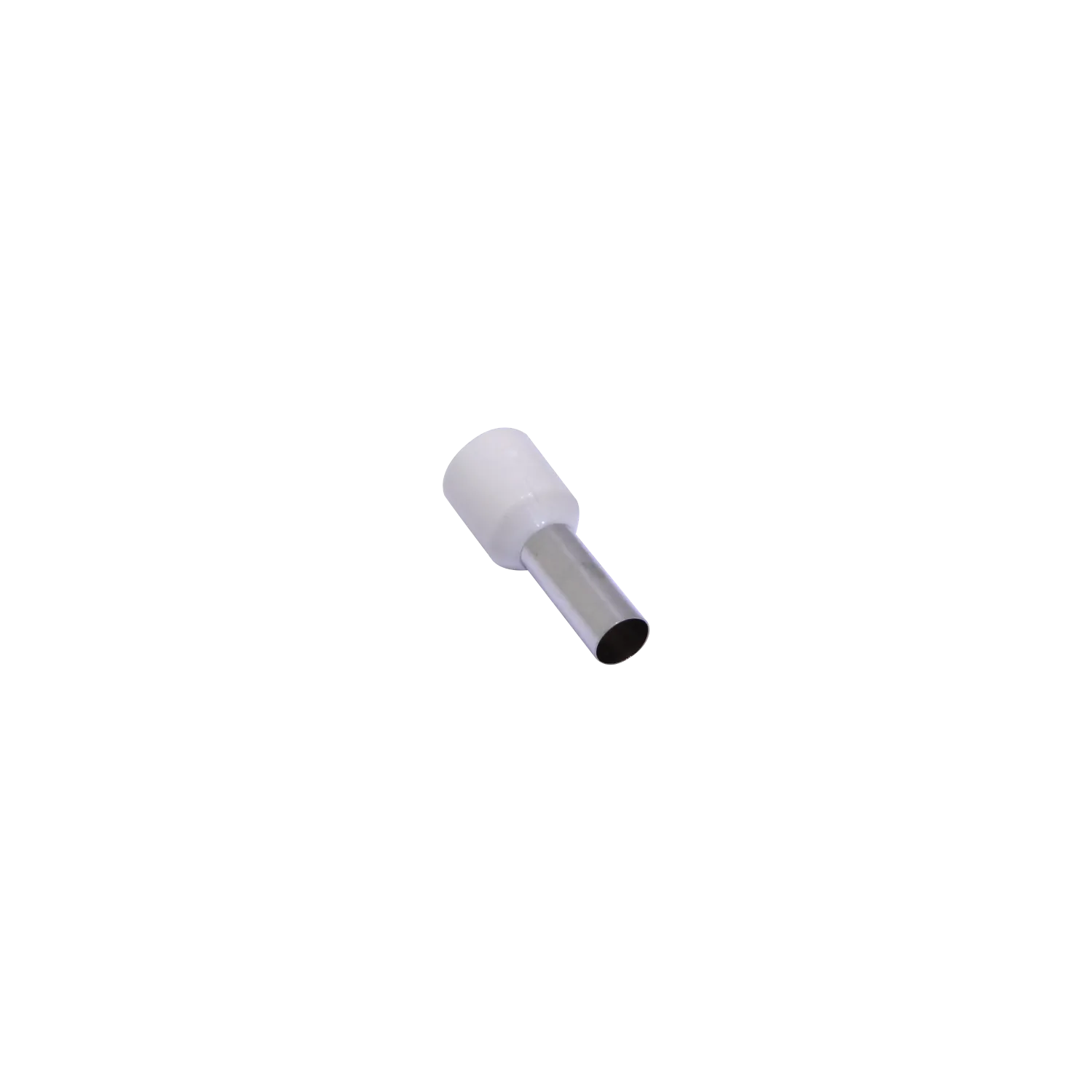 Blanco 10,0mm2 12/21,5mm 100-unid AWG7 Ferrules Terminal Aislado Crimp 1