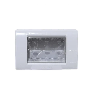 KALOP c/Tapa 3-Modulos Caja Gris IP55 3-Puestos Sigma KL42413
