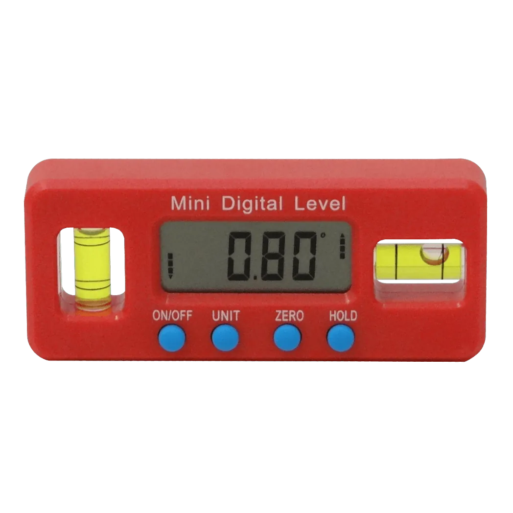 Inclinometro Digital 2-Burbujas 4x90 grados Base Magnetica 2xCR2032 1