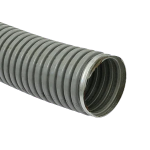 Conduit Flexible Metálico Cubierto de PVC, Rollo de 110mm x 10m