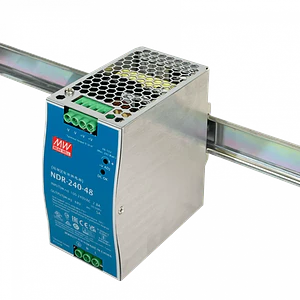 MEANWELL 48VDC 240W 5A ajust/48-55V Ancho-63mm Riel-DIN Fuente Poder