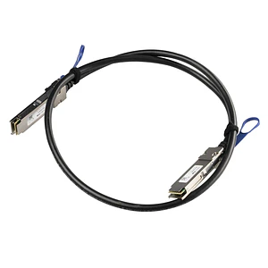 Cable Direct Attach MikroTik XQ+DA0001, QSFP28 40G/100G, 1m, Alta Velocidad, Conexión Flexible