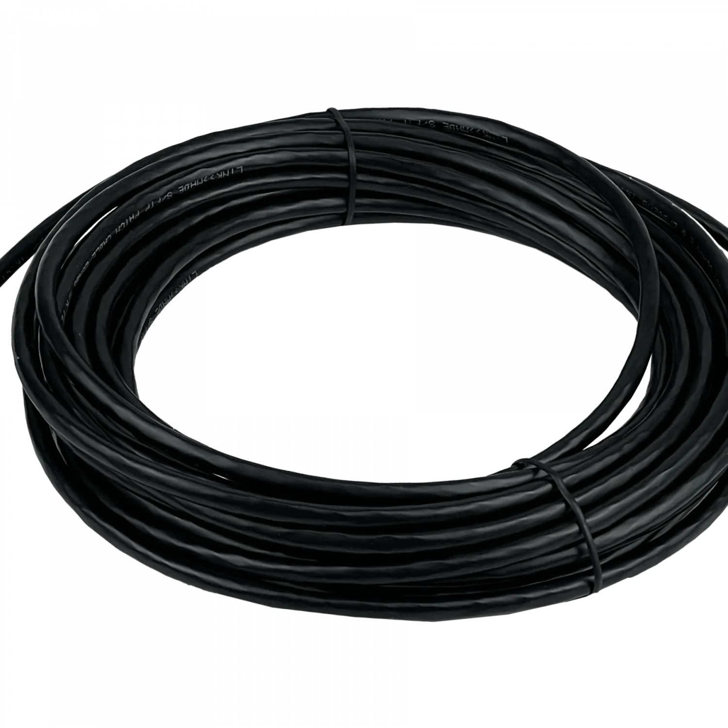 LINKMADE Ext 10mt Cat6 SF/UTP Negro Cable Exterior Multifilar 1