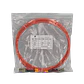 2mt LC-LC OM1 MultiModo MM Duplex Jumper Fibra 62.5/125um 3mm LSZH - Miniatura 1