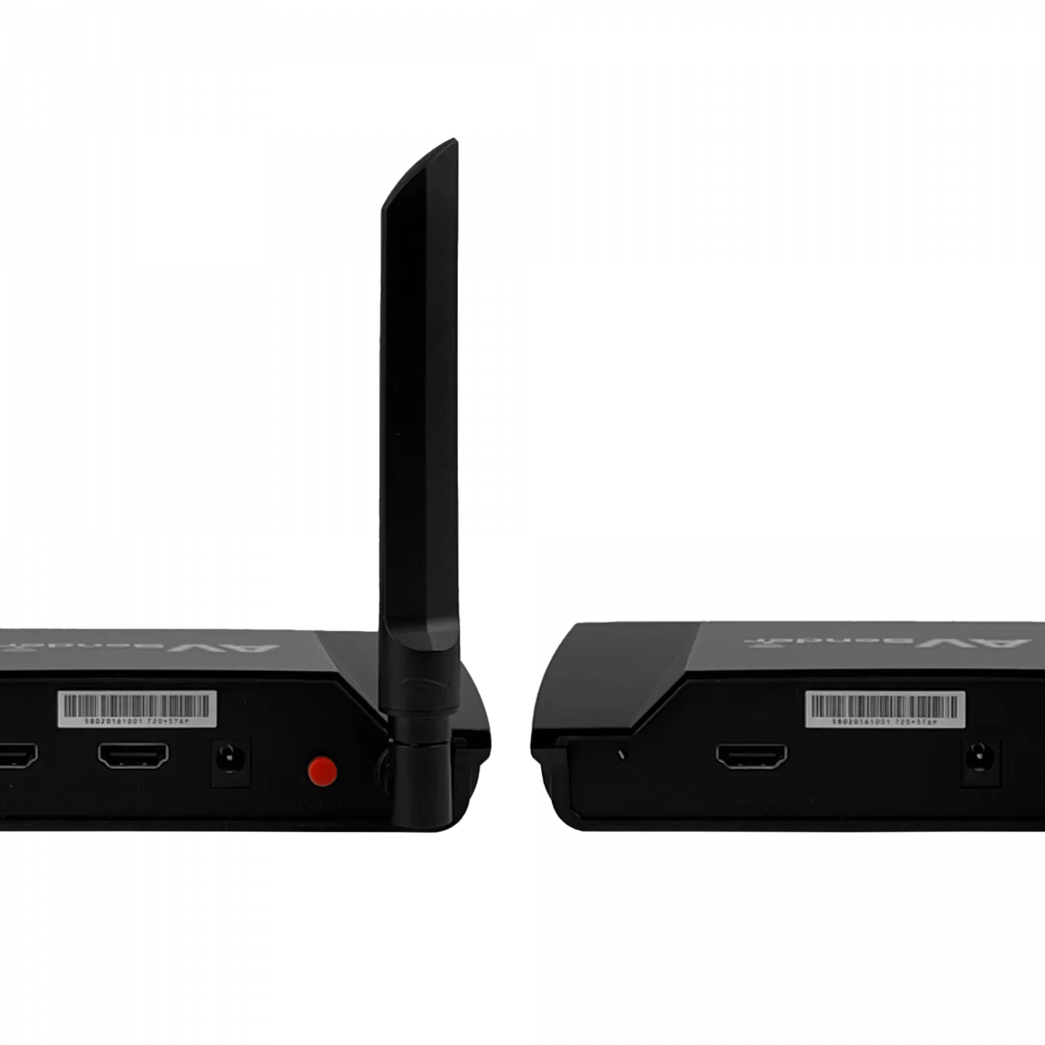 Kit HDMI Inalámbrico 300m, 1 Entrada / 2 Salidas, Antena Fija 5.8GHz, Incluye Adaptador 5VDC 1