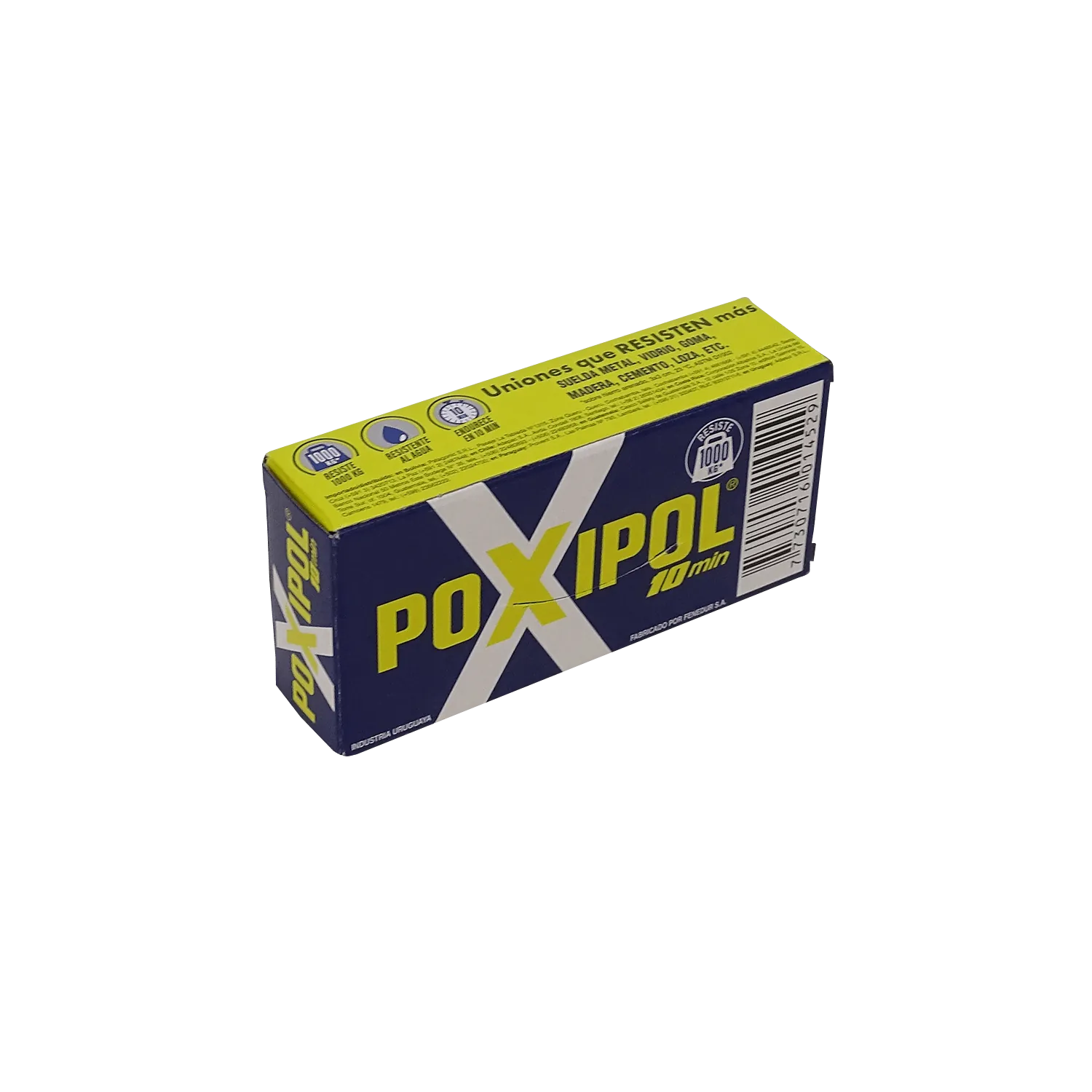 POXIPOL Pegamento Epoxico soldadura plastica 10-minutos 2-Tubos 1