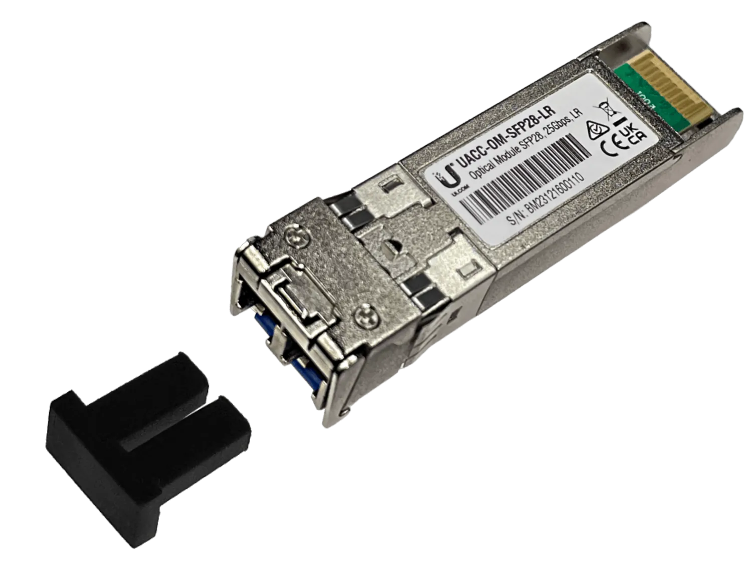 Módulo SFP Ubiquiti UFS25 - Monomodo, 25Gbps, 2-LC, 10km, 1310nm 1