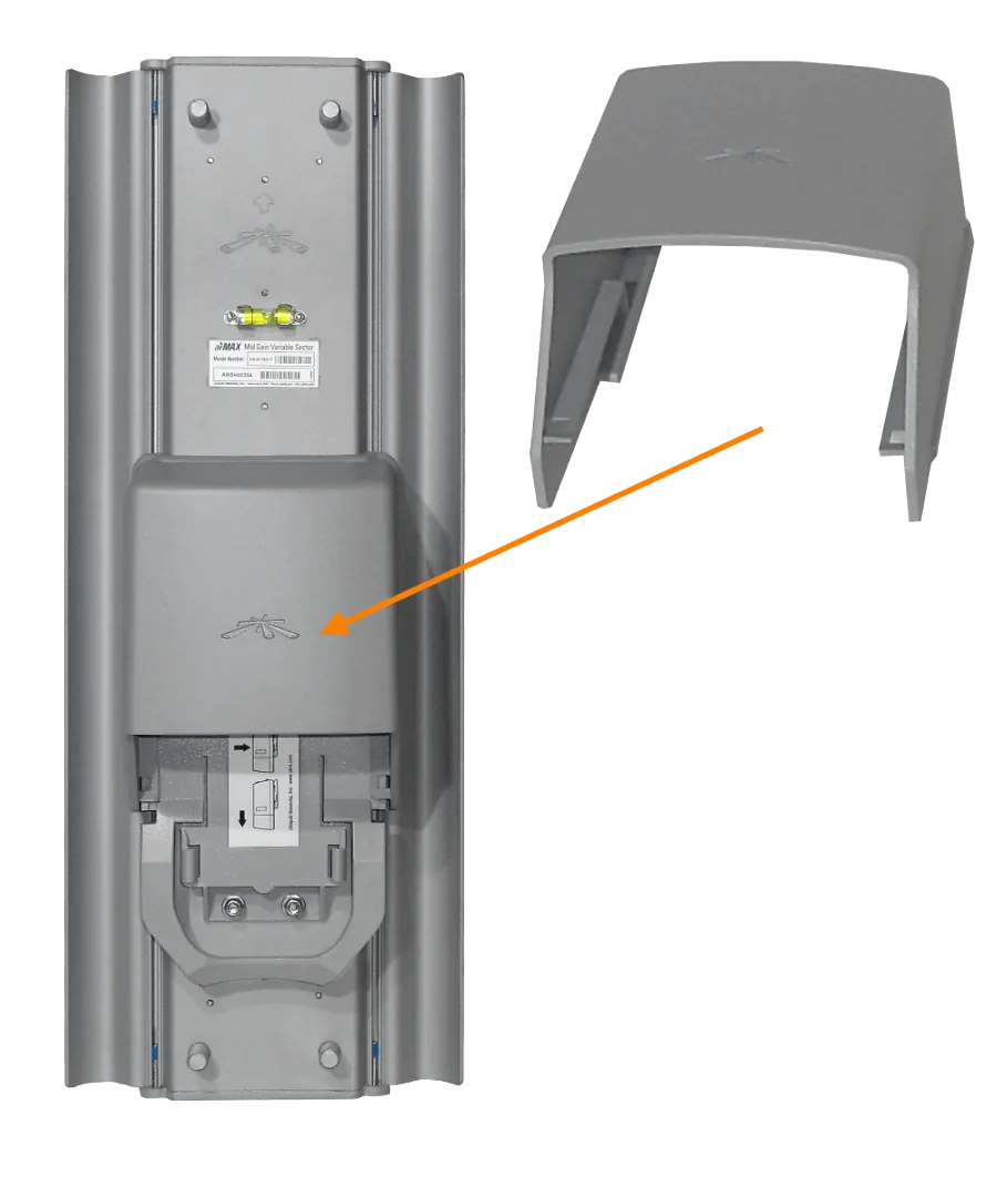 Antena Sectorial Ubiquiti AM-M-V5G-TI - 17-15dBi, 60-120°, 5GHz, 2x2 MIMO 1