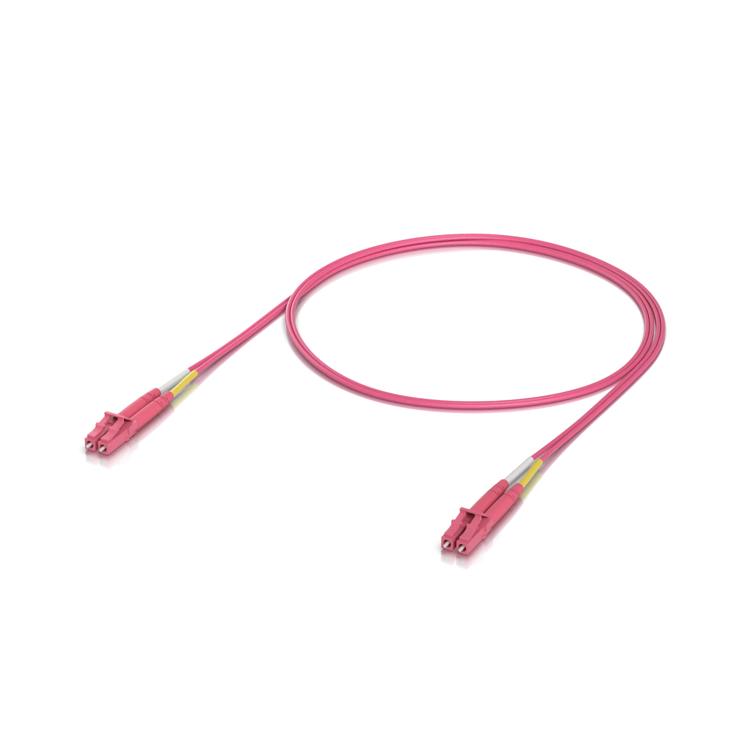 Cable de Fibra Óptica Ubiquiti UACC-OFC-M2-LULU - 1m, LC-LC, OM4, Multimodo, Dúplex, LSZH, 2mm 1