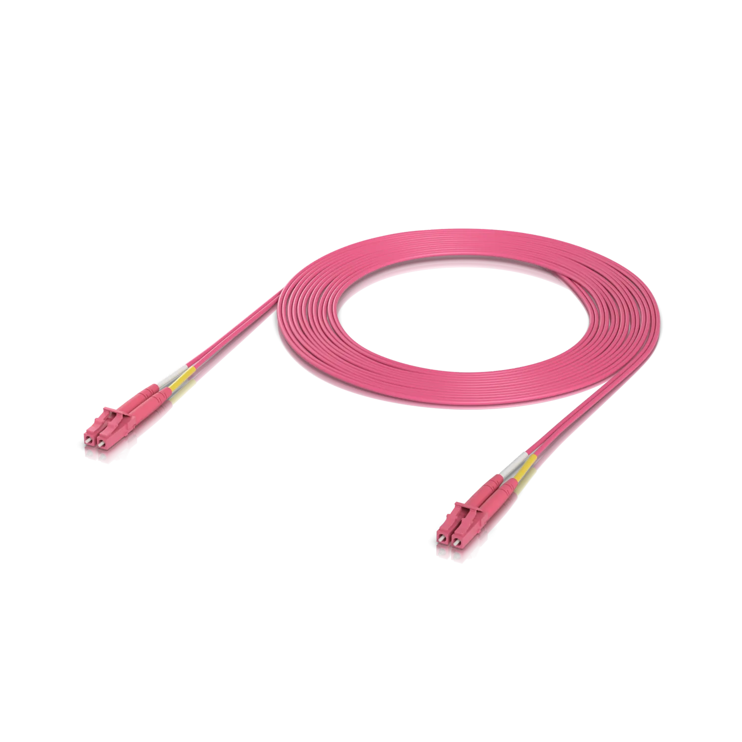 Cable de Fibra Óptica Ubiquiti UACC-OFC-M2-LULU - 3m, LC-LC, OM4, Multimodo, Dúplex, LSZH, 2mm 1