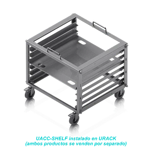 Bandeja Ventilada Ubiquiti URACK-SHELF 454x460x27 mm soporta 20kg estructura robusta