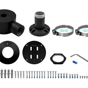 Soporte Doble Ubiquiti UACC-CAMARA-DM-B para 2 camaras UVC montaje pared o techo