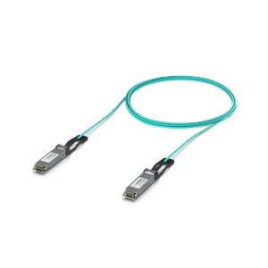 Cable AOC QSFP28 100Gbps 5m Fibra MM Ø3mm Direct Attach Ubiquiti AOC-QSFP28-5M - 
