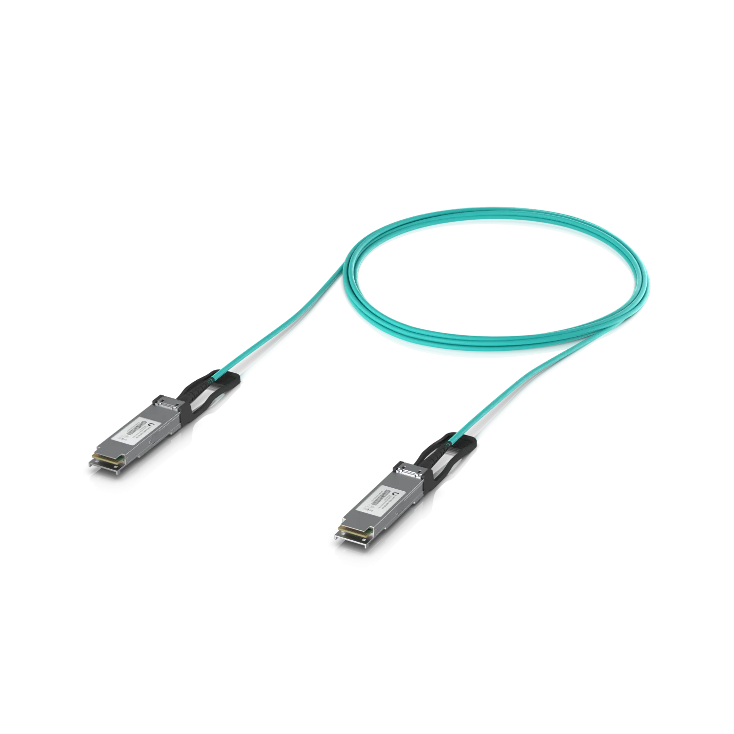 Cable AOC QSFP28 100Gbps 5m Fibra MM Ø3mm Direct Attach Ubiquiti AOC-QSFP28-5M -  1