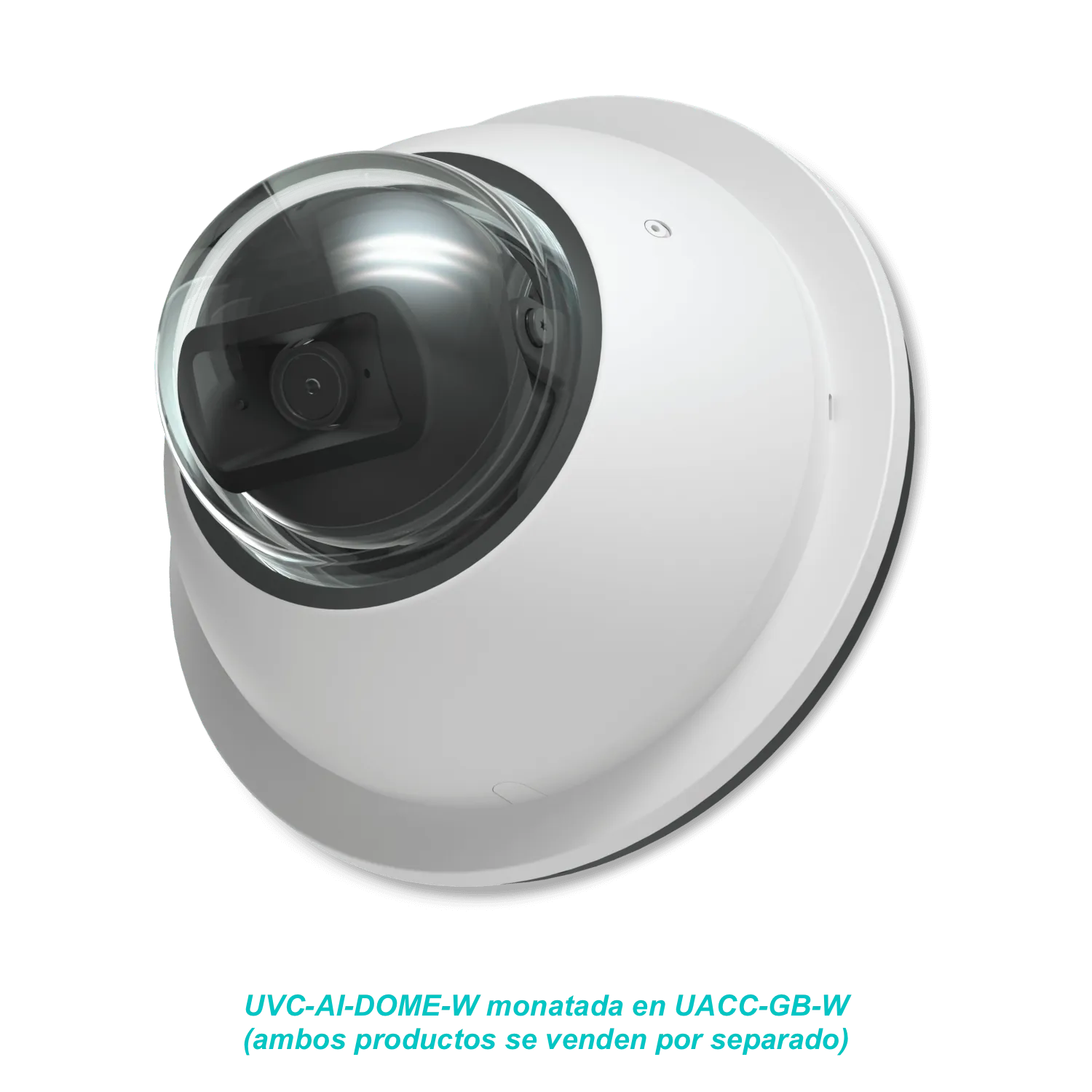 Placa Montaje Ubiquiti UACC-GB-W blanca para camaras UniFi facil instalacion 1