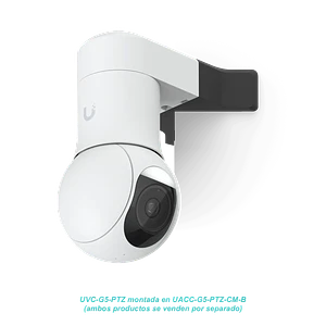 Soporte Esquina Exterior para UVC-G5-PTZ, negro, UBIQUITI UACC-G5-PTZ-CM-B