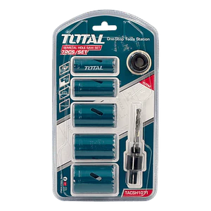 Set de Sierras de Copa TOTAL HSS M3 Bimetálicas 5 Piezas 19-35mm - Alta Precisión TACSH1071