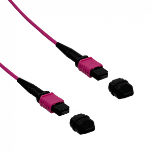 Cable Fibra Ubiquiti JF4MM30U MPO-MPO 12 fibras OM4 MM LSZH 30m Type-B jumper duplex