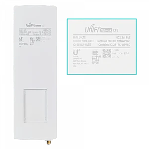 Módem LTE UniFi con SIM AT&T 1Gbps RPSMA PoE 48V Ubiquiti U-LTE-US 