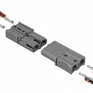 40A 5mm 2-un Gris Anderson SB40 Enchufe Terminal Conector Volante