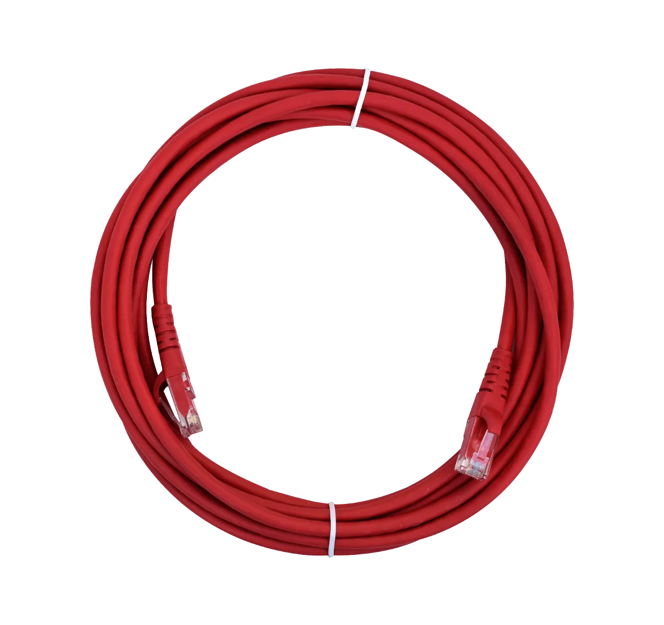 Cable Patch LINKMADE Cat6 U/UTP 4mt Rojo LSZH Inyectado Multifilar 1